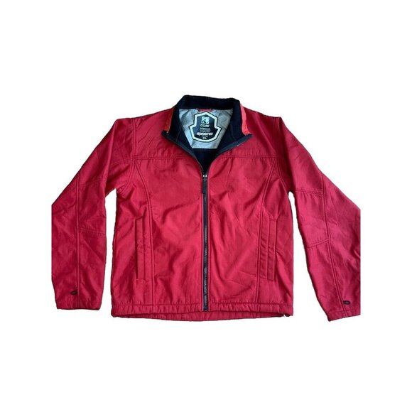 RIPZONE MEN'S CORE 5000MM FLEECE LINED DOWN JACKET Color Red Size M - Picture 1 of 4